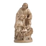 阿尔卑斯木雕-圣夜马槽（Holy Night Nativity）-彩色-多尺寸