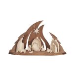 阿尔卑斯木雕-环境设计款11件马槽套装（Ambiente Nativity Set）-彩色-多尺寸