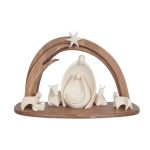 阿尔卑斯木雕-环境设计款圣星马槽套装（Stella Nativity Set）-彩色-多尺寸