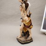 【现货】阿尔卑斯木雕-巴斯弟盎（St Sebastian）-彩色-20cm - 图片 3