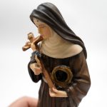 【现货】阿尔卑斯木雕-圣妇丽达（St Rita）-彩色-22cm - 图片 14