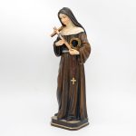 【现货】阿尔卑斯木雕-圣妇丽达（St Rita）-彩色-22cm - 图片 11