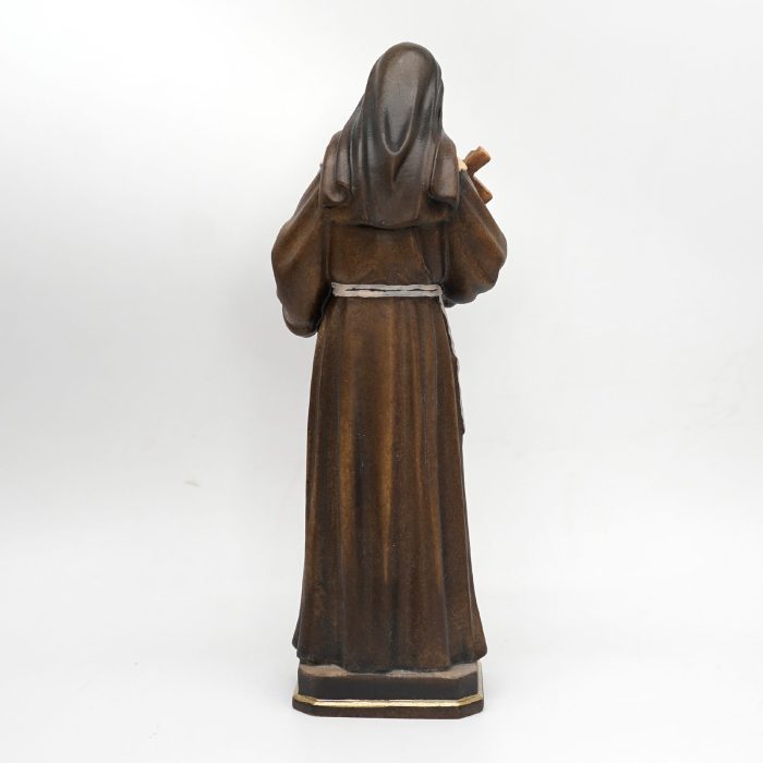 【现货】阿尔卑斯木雕-圣妇丽达（St Rita）-彩色-22cm - 图片 10