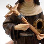 【现货】阿尔卑斯木雕-圣妇丽达（St Rita）-彩色-22cm - 图片 7