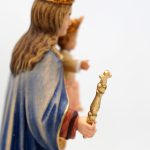 【现货】阿尔卑斯木雕-圣母进教之佑（Our Lady Help of Christians Regina coeli）-彩色-20cm - 图片 6