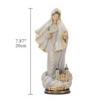 【现货】阿尔卑斯木雕-圣像-默主哥耶梅久戈耶圣母-彩色-20cm - 图片 2