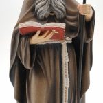 【现货】阿尔卑斯木雕-圣像（St Benedict）-彩色-20cm - 图片 4