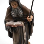 【现货】阿尔卑斯木雕-圣像（St Benedict）-彩色-20cm - 图片 3