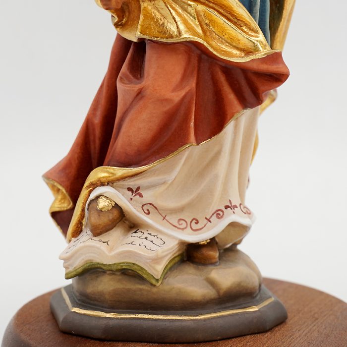 【现货】阿尔卑斯木雕-圣则济利亚（St Cecilia）-彩色-20cm - 图片 7