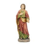 【现货】阿尔卑斯木雕-十字架下的若望（St John under the cross）-彩色-多尺寸