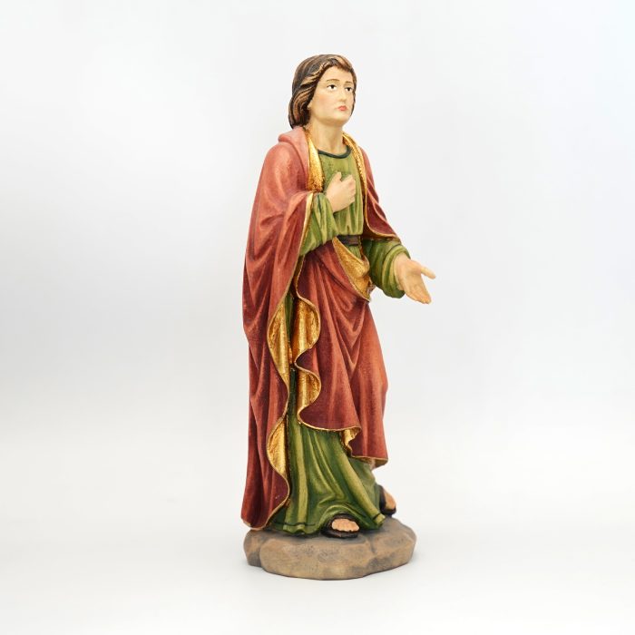 【现货】阿尔卑斯木雕-十字架下的若望（St John under the cross）-彩色-多尺寸 - 图片 6