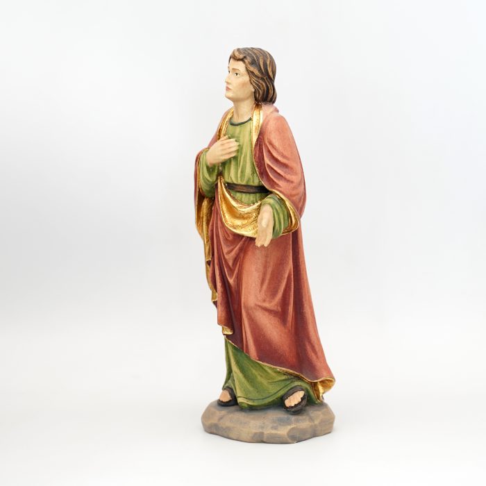 【现货】阿尔卑斯木雕-十字架下的若望（St John under the cross）-彩色-多尺寸 - 图片 5