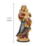 【现货】阿尔卑斯木雕-拉斐尔圣母（Madonna Raffaelo）-彩色-20cm - 图片 2