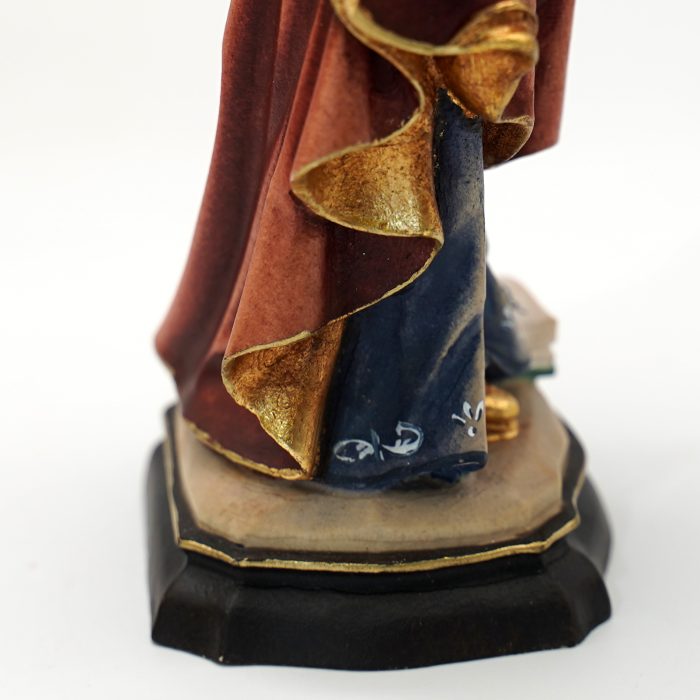 【现货】阿尔卑斯木雕-圣芭芭拉（St Barbara）-彩色-20cm - 图片 9