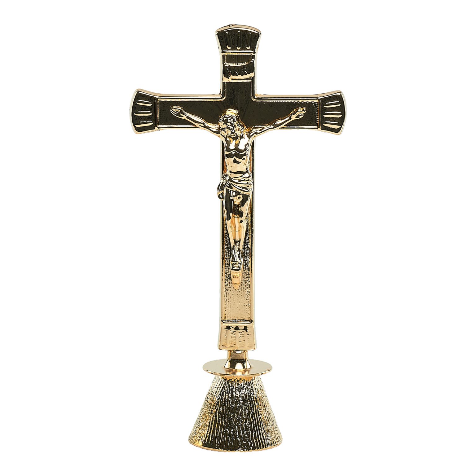 锥底展翼端饰十字架-多颜色-总高24cm