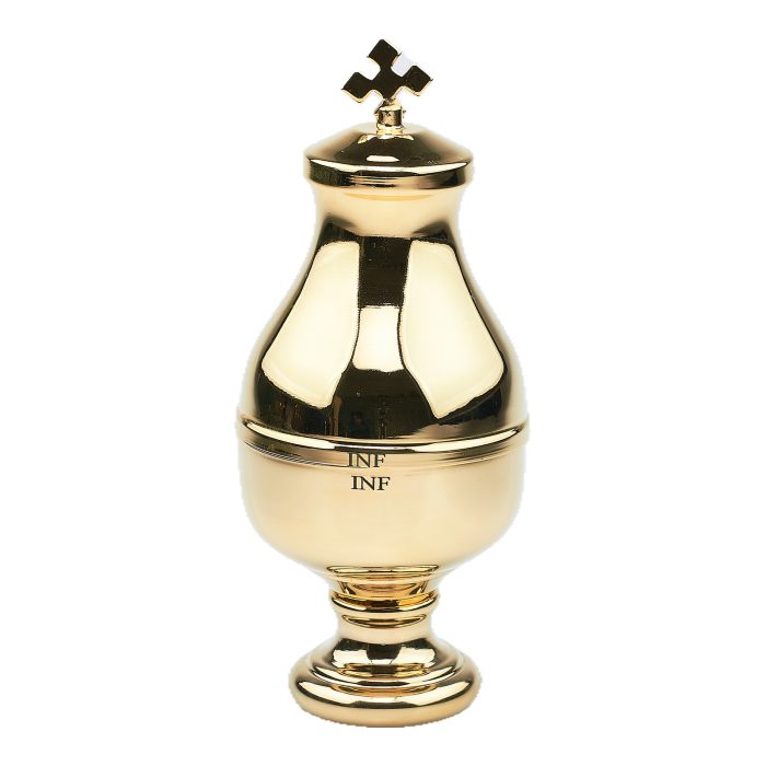圣油容器-高盖保护壳玻璃内胆-50ml