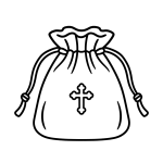刺绣抽绳袋
